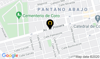 Mapa de Supermercado Coro en Coro