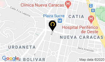 Mapa de Taller De Costura Villa Garcia,c.a en Caracas