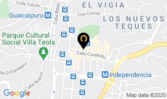 Mapa de Tany Tours en Los Teques