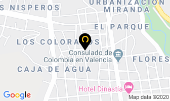 Mapa de Tapicería Dwilliam en Valencia