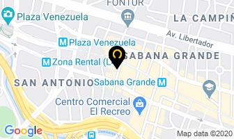 Mapa de Tasca Restaurant Asunción en Caracas