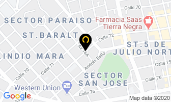Mapa de Tasca Restaurant Gloria's en Maracaibo