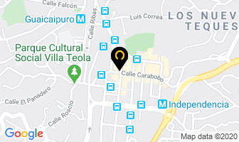 Mapa de Taxiclub Hito en Los Teques