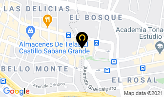 Mapa de Teatro Chacaito en Chacao
