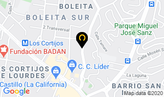 Mapa de Tecno Fuego Centro C.a en Caracas