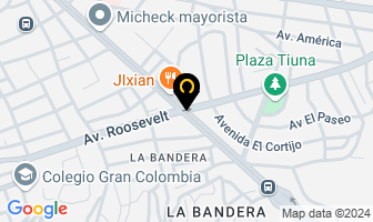 Mapa de Tecno Radiadores Venezia C.a en Caracas