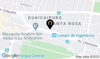 Mapa de Tecnosur C.a en Caracas