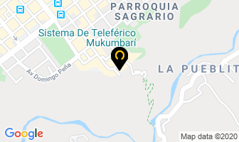 Mapa de Teleferico De La Merida en Mérida