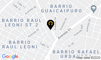Mapa de Telf Pizza Express C.a. en Maracaibo