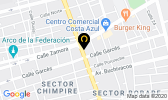 Mapa de Tequila's Long Bar & Restaurant en Coro