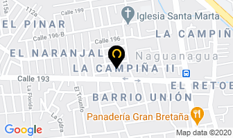 Mapa de Thania Burger en Naguanagua