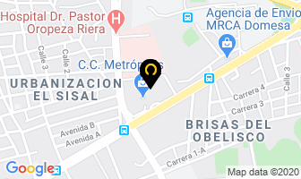 Mapa de Tienda Mega Calzado C.a. en Barquisimeto