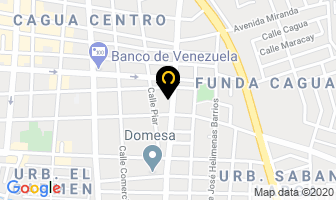 Mapa de Tintoreria Caracas C.a en Cagua