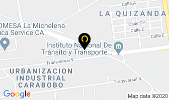 Mapa de Tocars Aragua, C.a en Valencia