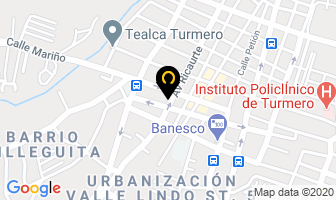 Mapa de Todo Mercería, C.a. en Turmero