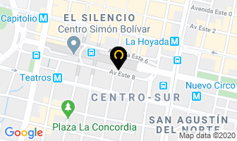 Mapa de Toga Flash A.c. en Caracas