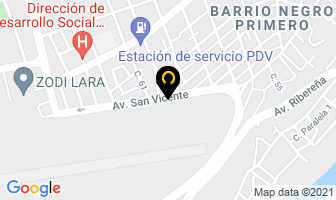 Mapa de Tony Multiservicios en Barquisimeto