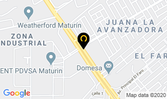 Mapa de Topografia En General en Maturín