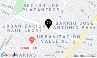 Mapa de Tornilleria Las Tr3S N, C.a (Torni3Nca) en Maracaibo
