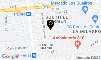 Mapa de Tornilleria Metalfijo Valencia Carabobo en Valencia