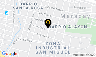 Mapa de Tornillos Ayacucho C.a. en Maracay
