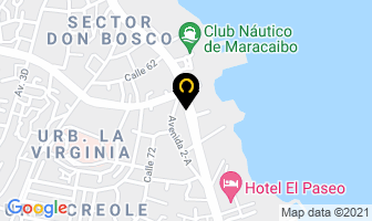 Mapa de Tostadas Divino Niño en Maracaibo