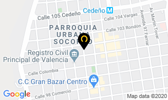 Mapa de Tovar Medic C.a. en Valencia