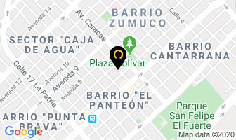 Mapa de Toyo Rusticos Del Centro, C.a. en San Felipe