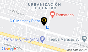 Mapa de Tracto Mall, C.a. en Maracay