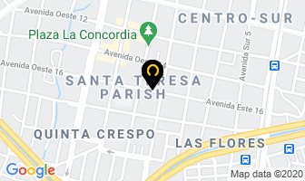 Mapa de Transporte Euyovans, C. A. en Caracas