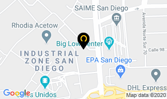 Mapa de Transporte Ital-val, Ca. en San Diego