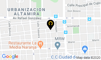 Mapa de Trd Auto Partes C.a en Punto Fijo