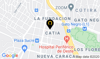 Mapa de Trnasporte Arequin en Caracas