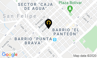 Mapa de Tronchi E Pizza C.a. en San Felipe