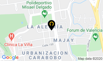 Mapa de Tuodontologa.com Valencia en Valencia