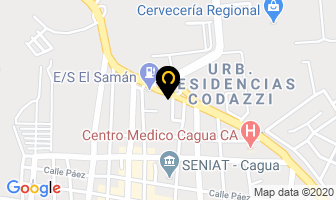 Mapa de Turbo Inyección Aragua en Cagua