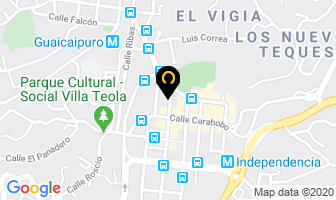 Mapa de U.e.niños Del Mocoy en Los Teques