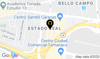 Mapa de Ultra Lub en Caracas