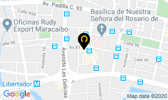 Mapa de Uñas Hermosas en Maracaibo