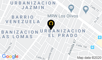 Mapa de Unidad Educativa Integral “El Prado”. en Maracaibo