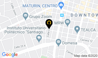 Mapa de Unidad Pediátrica Salud Integral Upsi. en Maturín