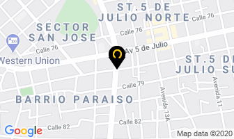 Mapa de Unifos en Maracaibo