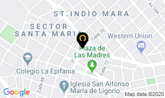 Mapa de Unión De Taxis Libres Indio Mara en Maracaibo