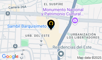 Mapa de Urb. Del Este Sambil en Barquisimeto