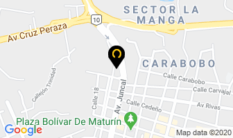 Mapa de Valderrama & Cia en Maturín
