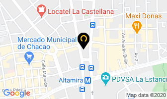 Mapa de Valet Parking Rh 2030 en Caracas
