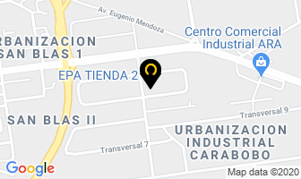 Mapa de Valinca Carabobo C.a en Valencia