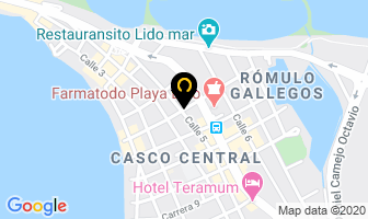 Mapa de Venezuela Hosting en Lechería
