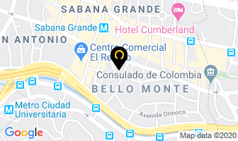Mapa de Vickyliz  Chocodeli en Caracas