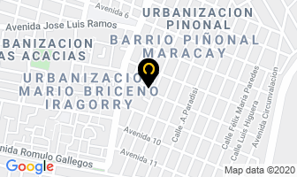 Mapa de Victoria Gym en Maracay